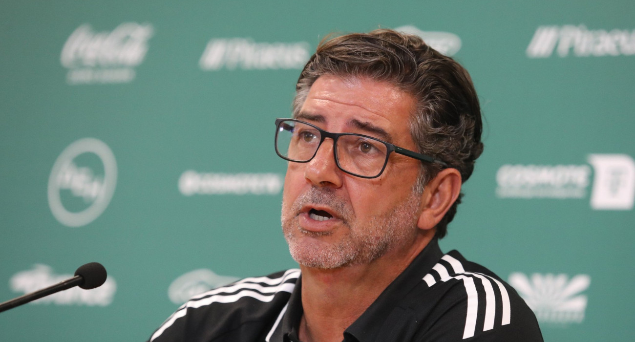 Ο Ρουί Βιτόρια στη συνέντευξη Τύπου / Πηγή: Eurokinissi