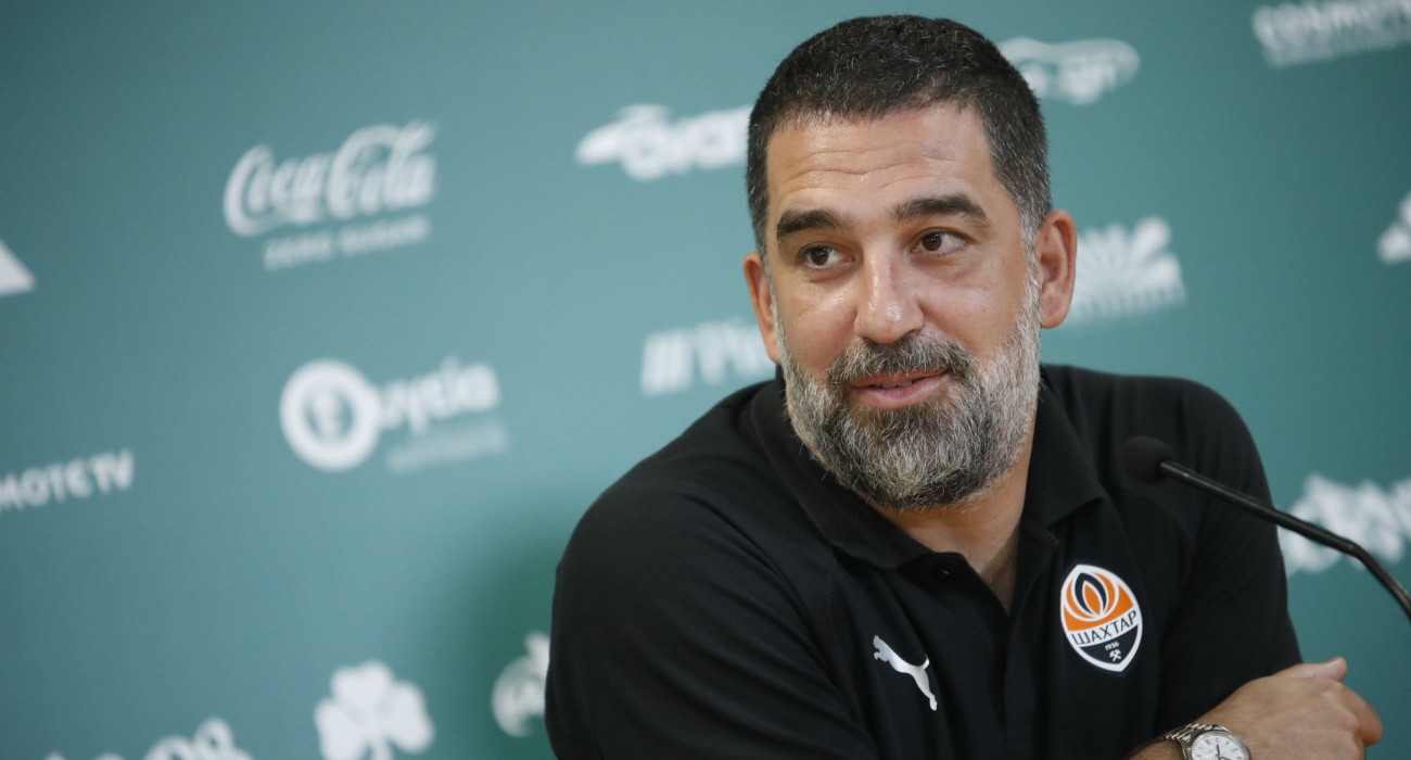 Ο Αρντά Τουράν στη συνέντευξη τύπου / Πηγή: Eurokinissi