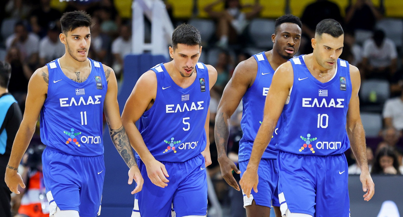 Η Εθνική ομάδα μπάσκετ /Πηγή: Eurokinissi