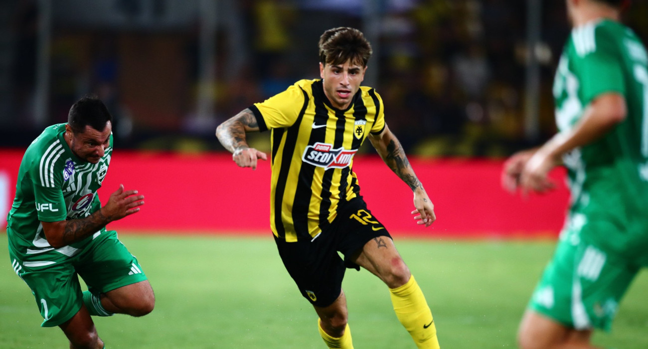 Ο Λάζαρος Ρότα στο ΑΕΚ-Άρης Λεμεσού / Πηγή: Eurokinissi