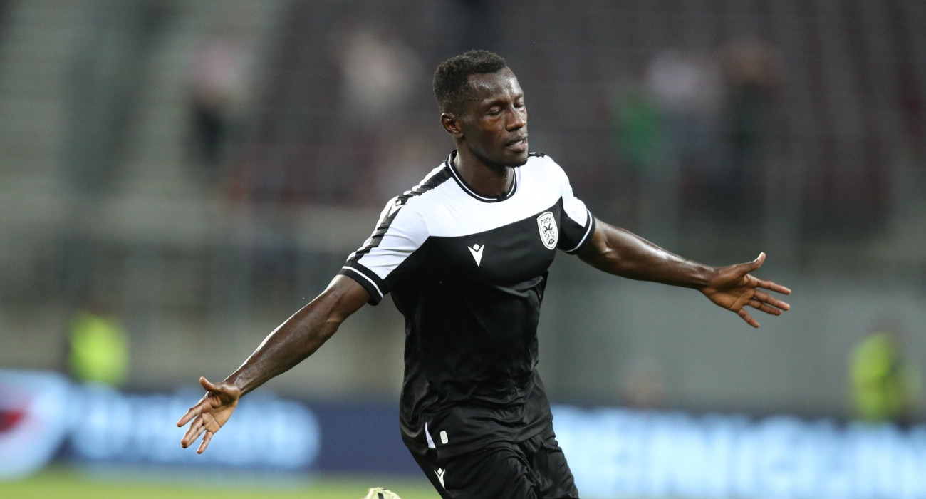 Ο Μαντί Καμαρά πανηγυρίζει το γκολ / Πηγή: Eurokinissi