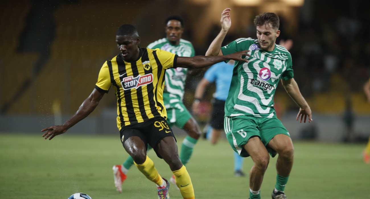 Ο Ζίνι στο ΑΕΚ-Άρης Λεμεσού / Πηγή: Eurokinissi