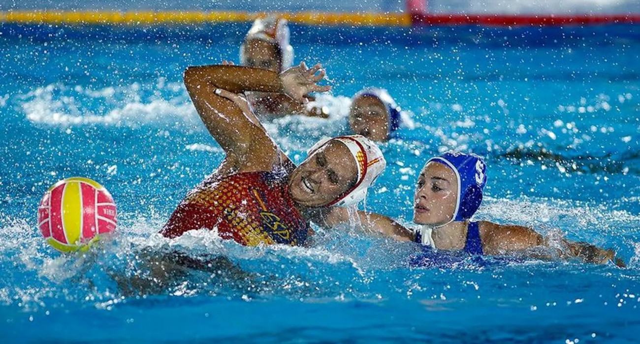 Η Εθνική πόλο νέων γυναικών σον ημιτελικό του Παγκοσμίου Πρωταθλήματος Κ20 κόντρα στην Ισπανία / Πηγή: World Aquatics