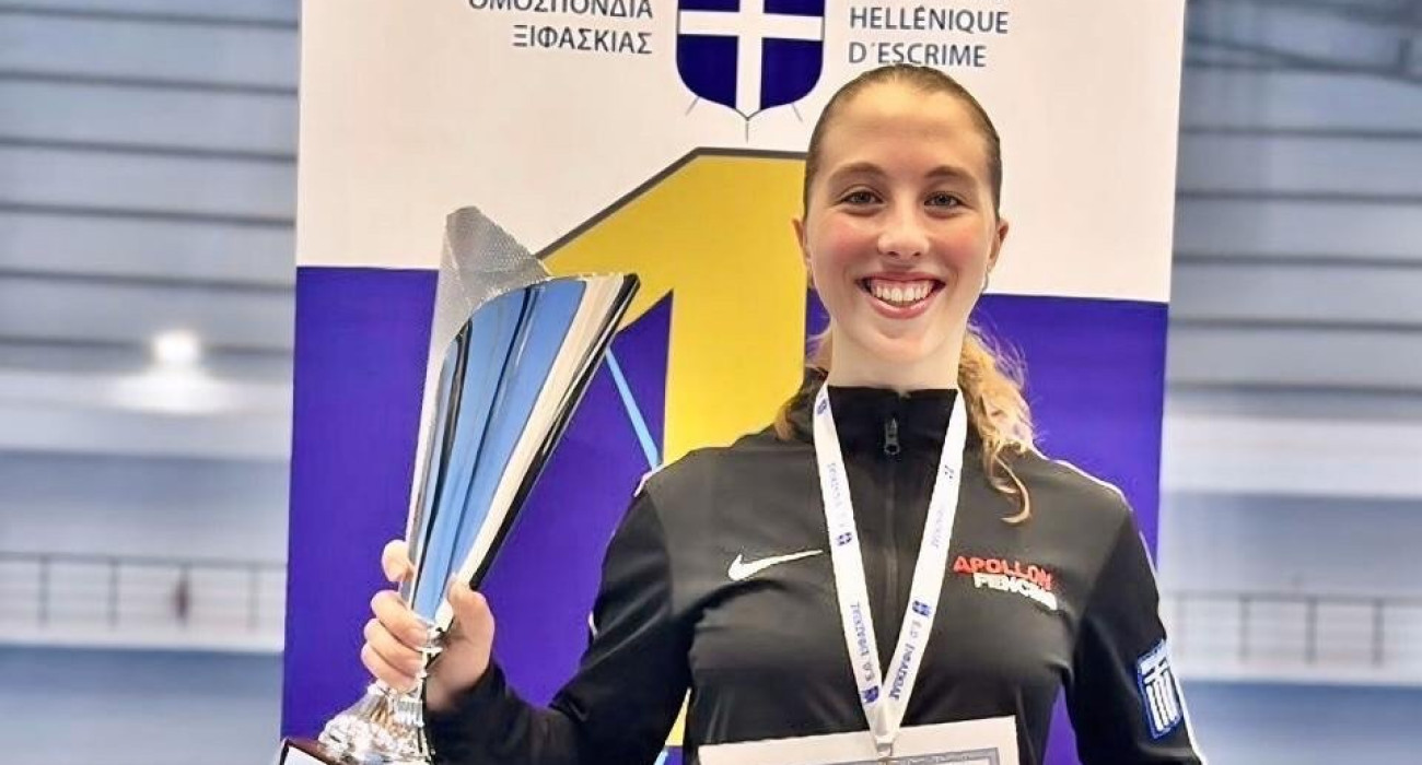 Αλίνα Κουρούση: Η 16χρονη που γράφει ιστορία στη ξιφασκία