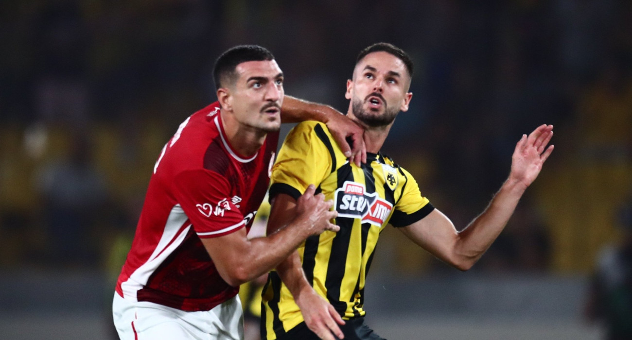 Φάση από το ματς της ΑΕΚ με την Χάποελ Μπερ Σεβά / Πηγή: Eurokinissi