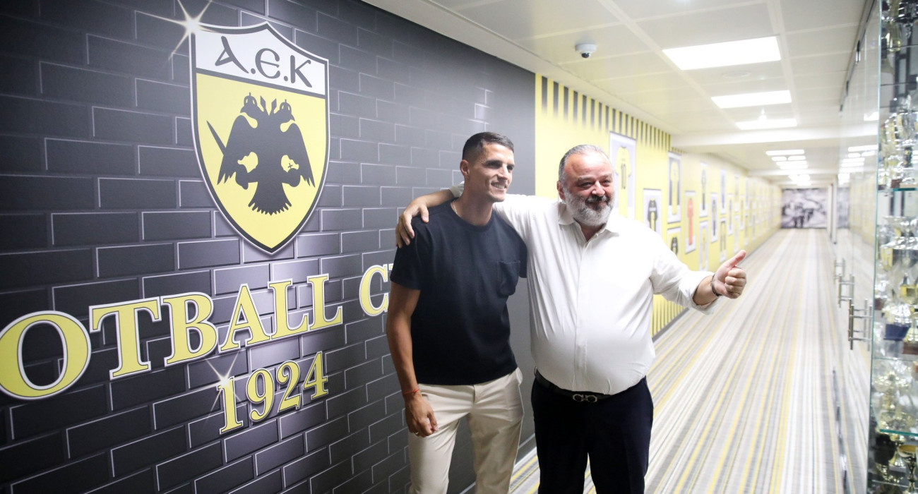 Ο Μάριος Ηλιόπουλος με τον Έρικ Λαμέλα / Πηγή: Intime