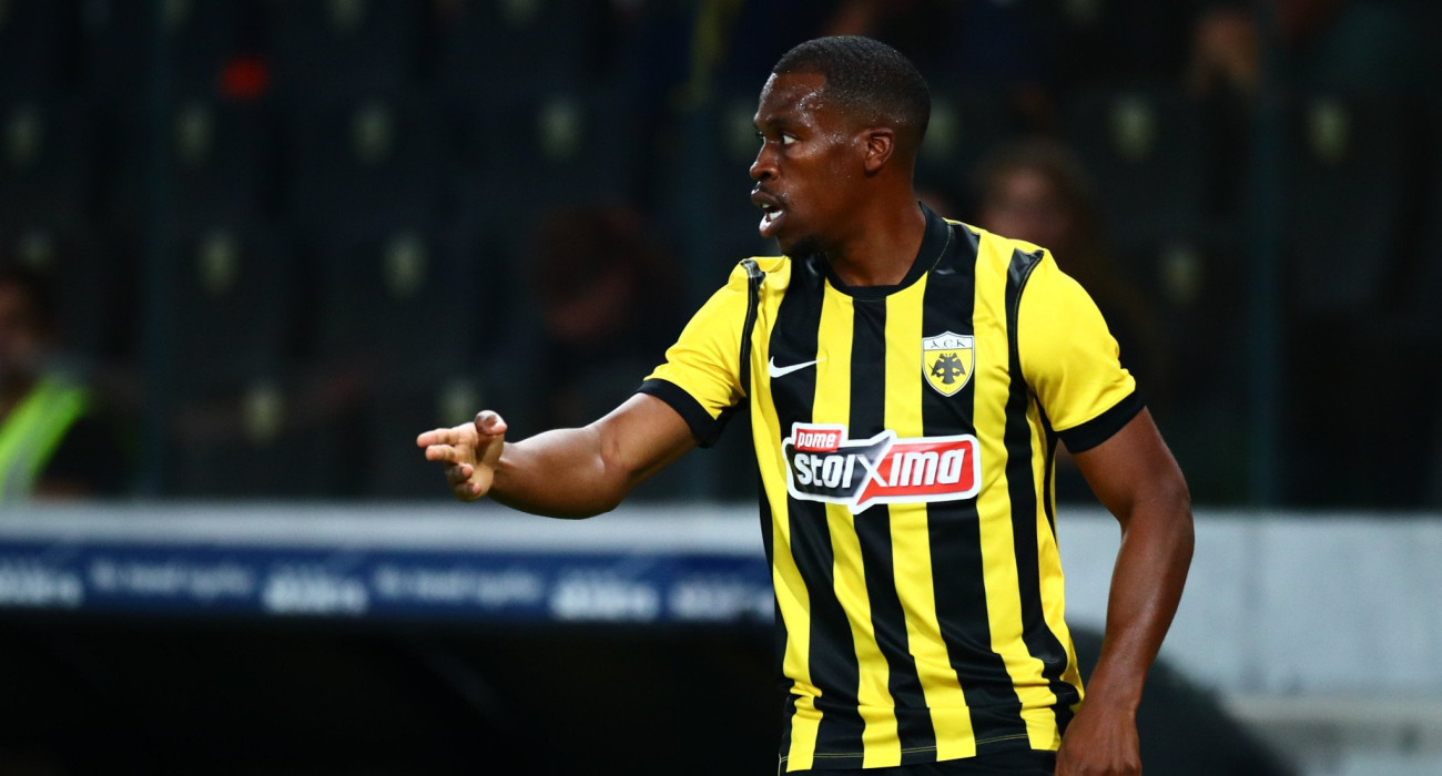 Ο Ντέρεκ Κουτέσα στο ΑΕΚ-Άρης Λεμεσού / Πηγή: Eurokinissi