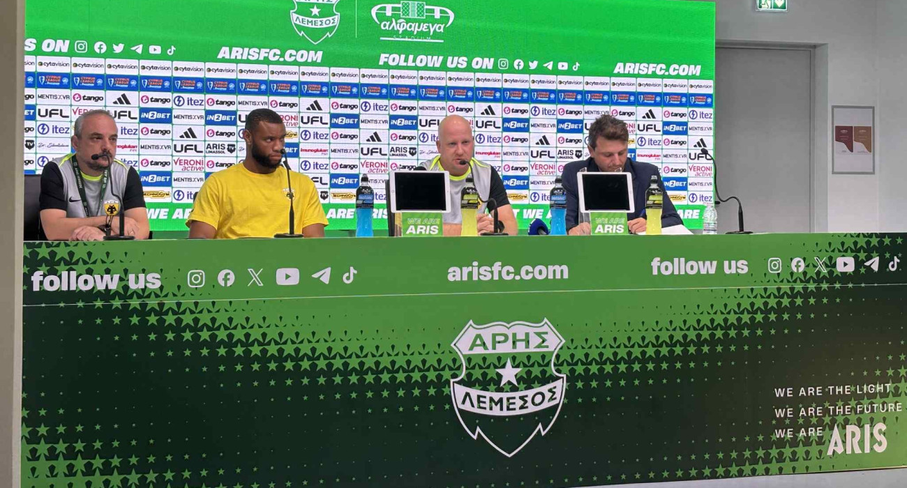 Ο Μάρκο Νίκολιτς στην συνέντευξη τύπου