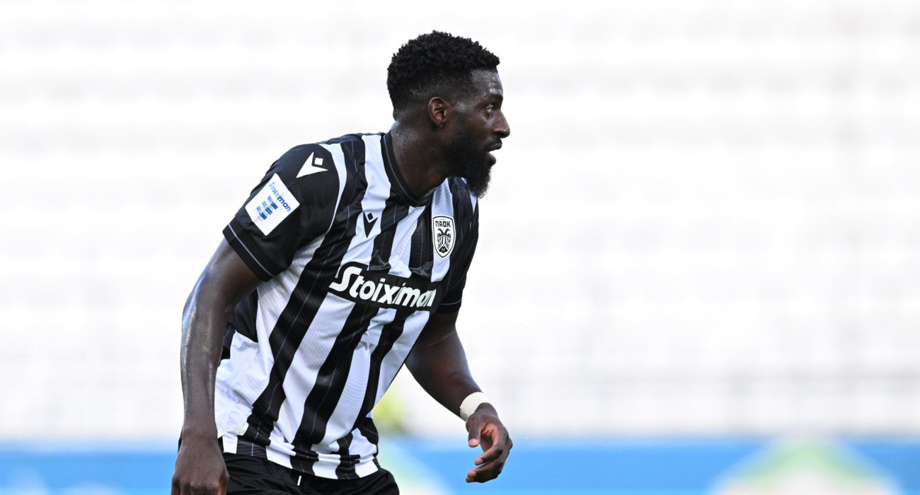 Ο Τιεμουέ Μπακαγιόκο με τη φανέλα του ΠΑΟΚ / Πηγή: Eurokinissi