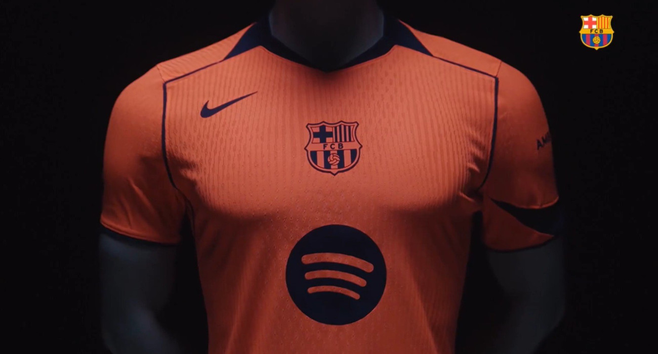 Η πορτοκαλί εμφάνιση της Μπαρτσελόνα για τη σεζόν 2025-2026 / Πηγή: FCBarcelona