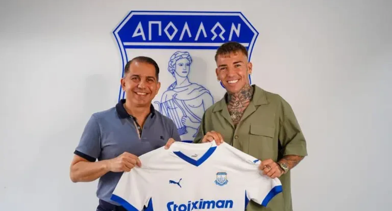 Ο Μπράντον Τόμας / Πηγή: apollon.com.cy