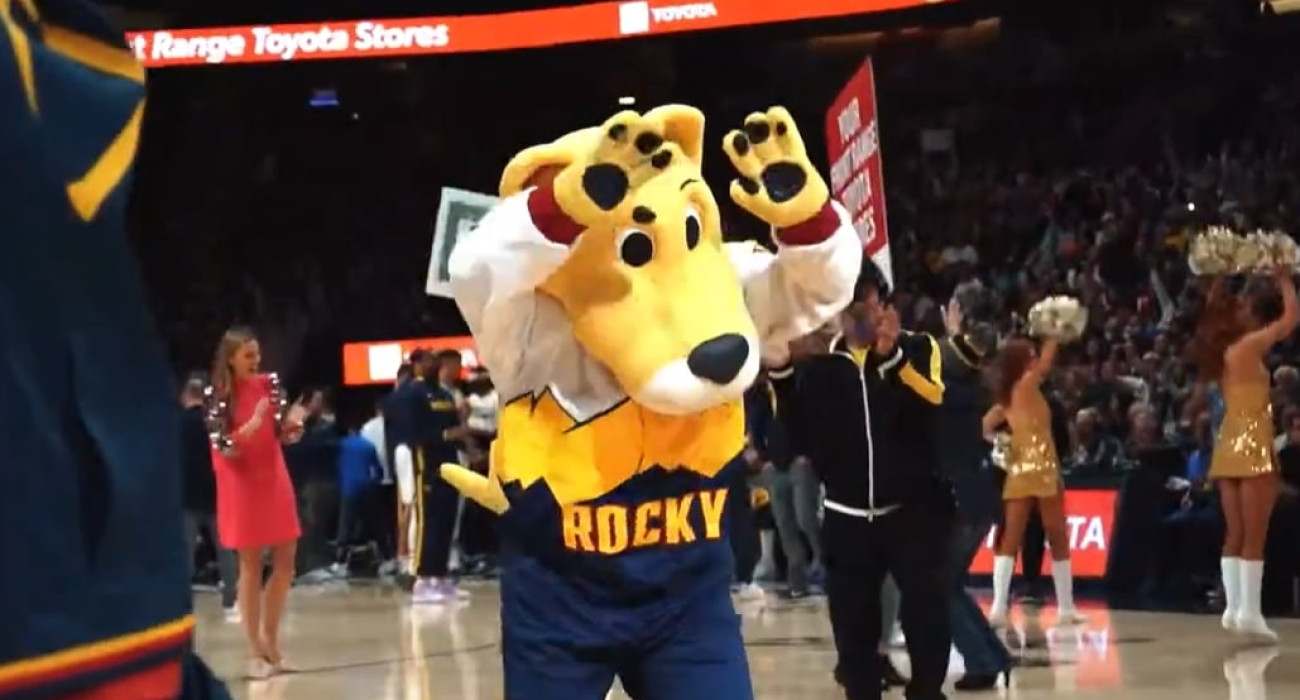 Η μασκότ των Ντένβερ Νάγκετς / Screenshot