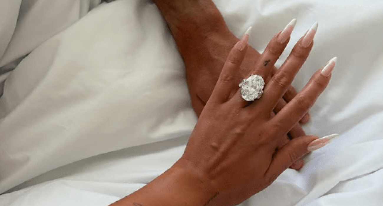 Το δαχτυλίδι που προσέφερε ο Κριστιάνο στη Χεορχίνα / Screenshot