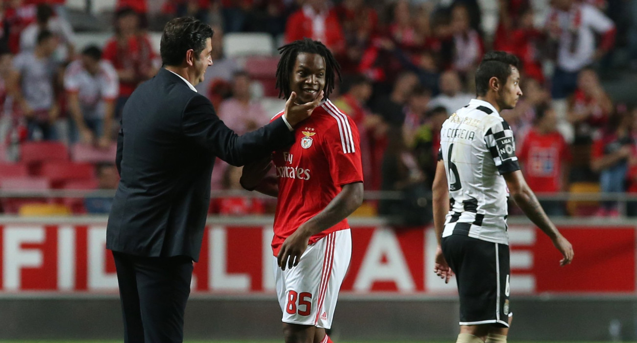 Ο Ρούι Βιτόρια με τον Ρενάτο Σάντσες από το μακρινό 2015 / Photo by Gualter Fatia/Getty Images