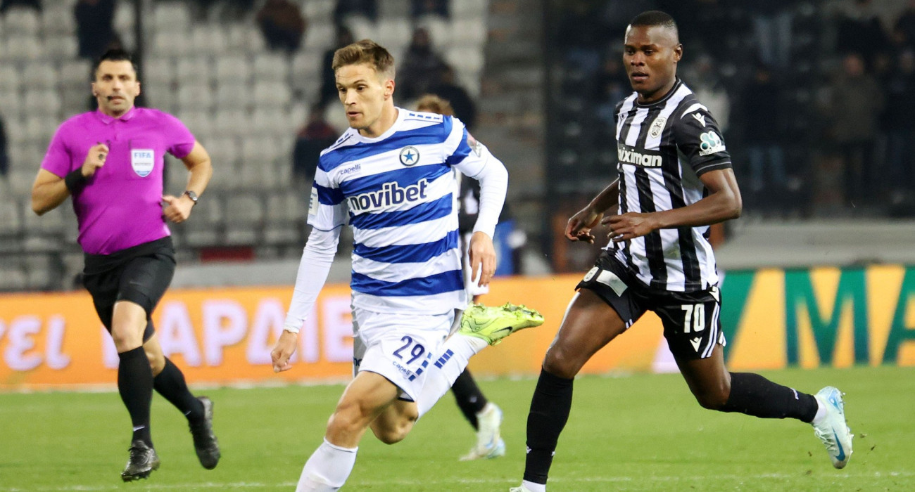 Ο Γιώργος Βρακάς με τη φανέλα του Ατρομήτου / Πηγή: Intime