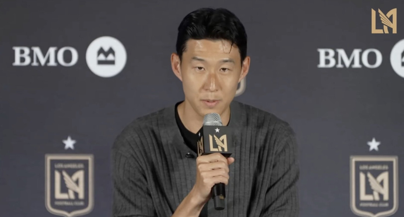 Ο Χέουν Μιν Σον κατά την ανακοίνωση του από την Λος Άντζελες / Πηγή: Printscreen