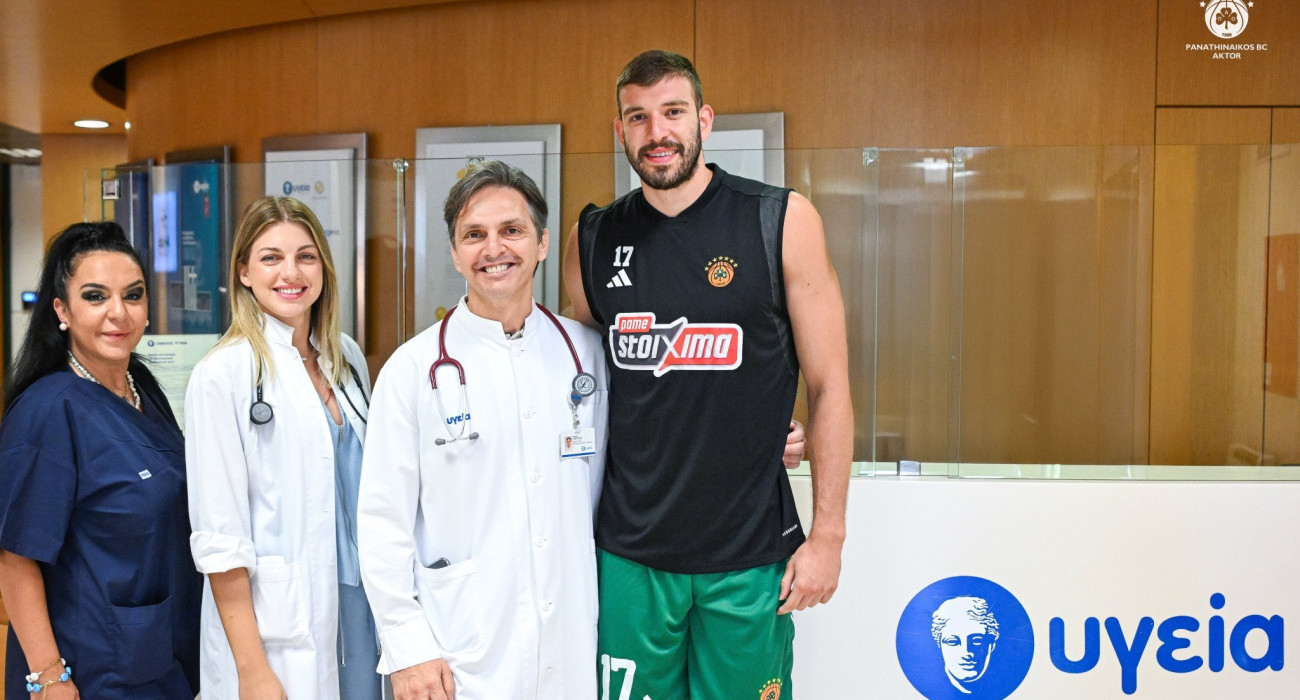 Ο Νίκος Ρογκαβόπουλος στο «Υγεία»/Πηγή: x.com@paobc