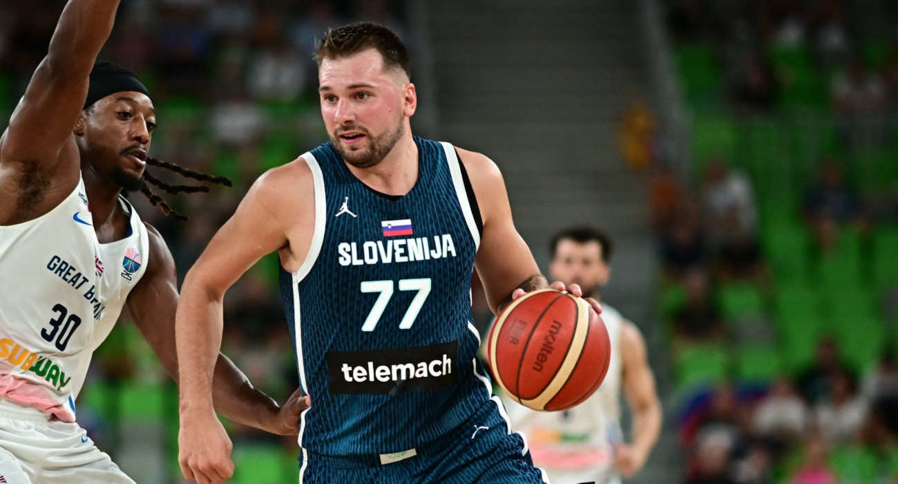 Με... Luka Magic η άνετη νίκη της Σλοβενίας κόντρα στη Μεγάλη Βρετανία
