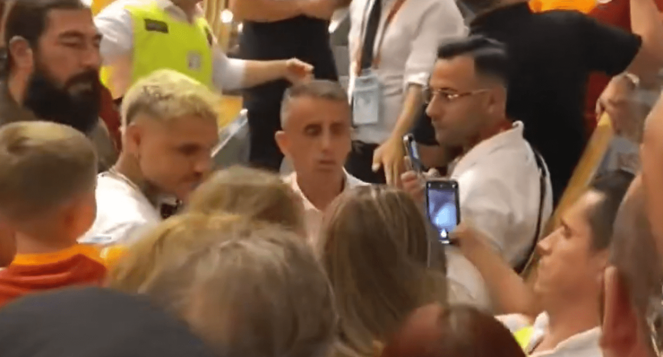 Ο Μάουρο Ικάρντι τα έβαλε με οπαδό της Γαλατασαράι / Screenshot
