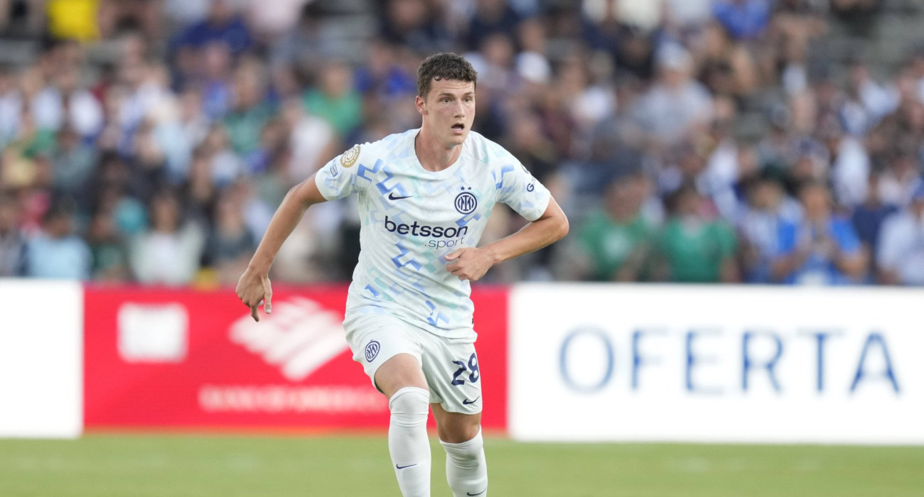 Ο Μπενζαμίν Παβάρ με τη φανέλα της Ίντερ / Πηγή: Imago