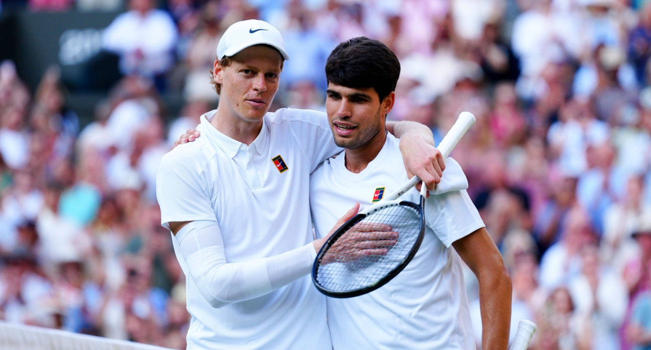 Ο Κάρλος Αλκαράθ και ο Γιανίκ Σίνερ / Πηγή: Imago