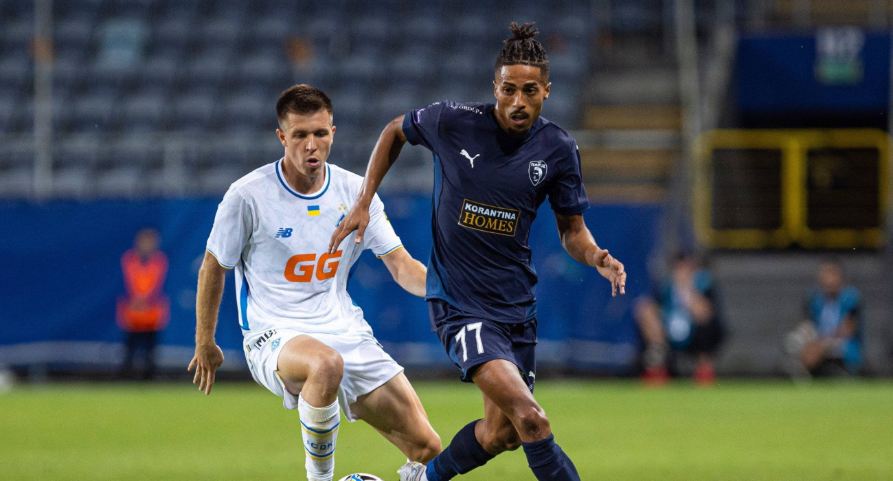 Στιγμιότυπο από την αναμέτρηση της Πάφου με την Ντιναμό Κιέβου / Πηγή: Imago