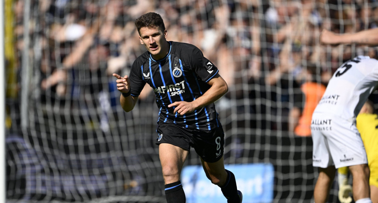 Ο Χρήστος Τζόλης πανηγυρίζει το γκολ του απέναντι στην Σερκλ Μπριζ / Πηγή: Imago