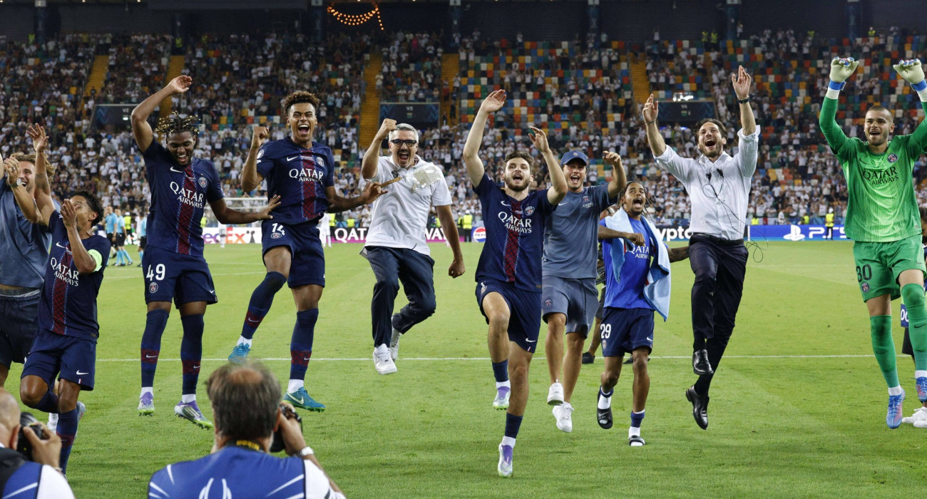 Πανηγυρισμοί των παικτών της Παρί / Πηγή: Imago