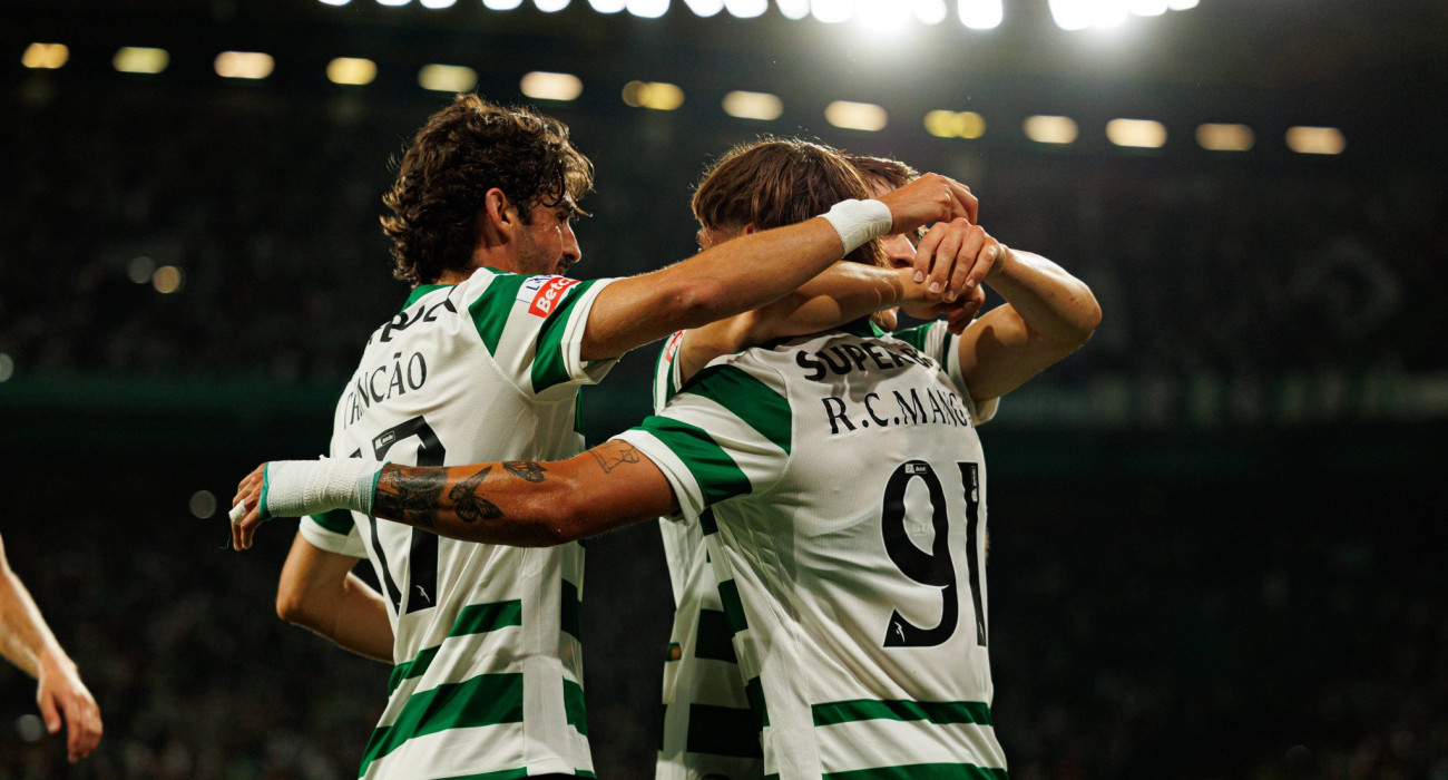 Πανηγυρισμοί για την Σπόρτινγκ Λισαβόνας του Γιώργου Βαγιαννίδη / Πηγή: Imago