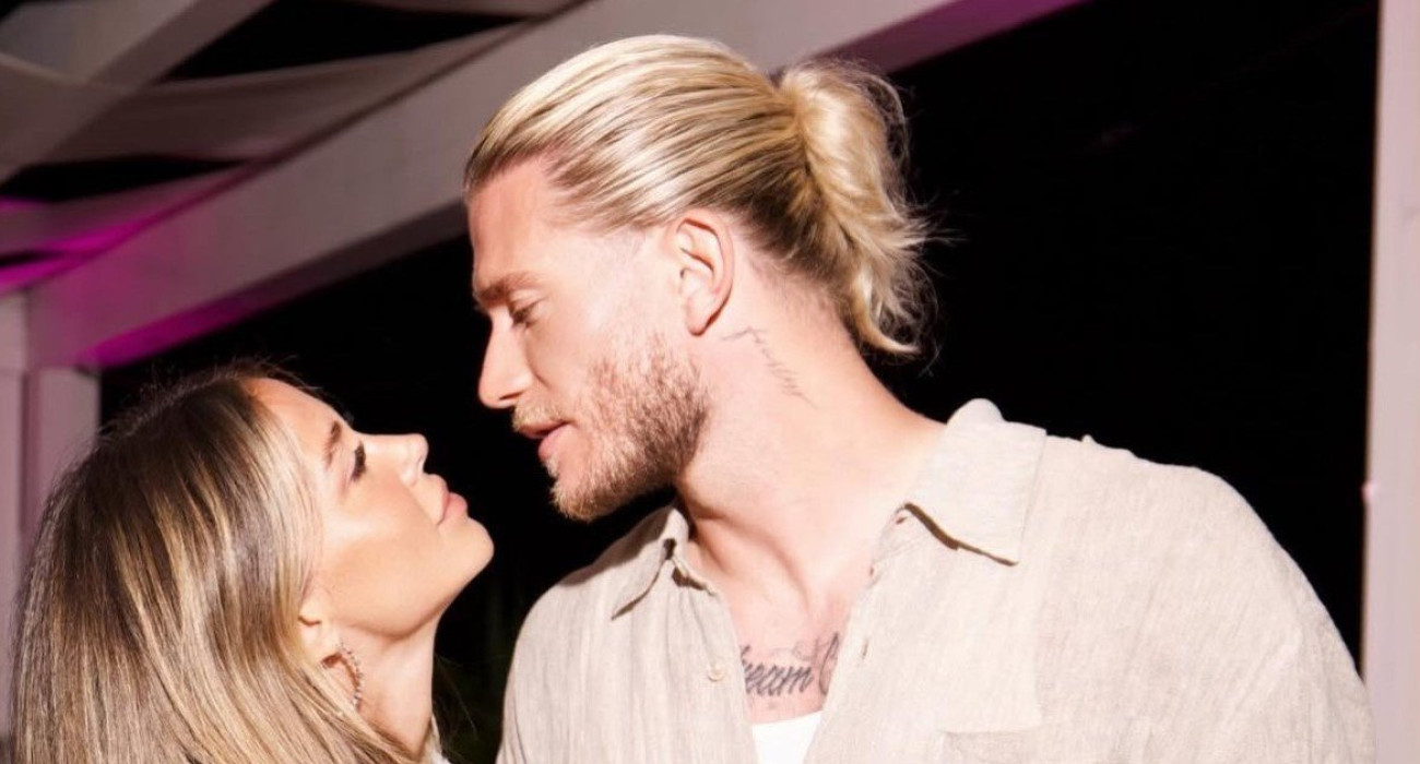 Η Ντιλέτα Λεότα με τον σύντροφό της Λόρις Κάριους στα γενέθλια της κόρης τους / Πηγή: @dilettaleotta