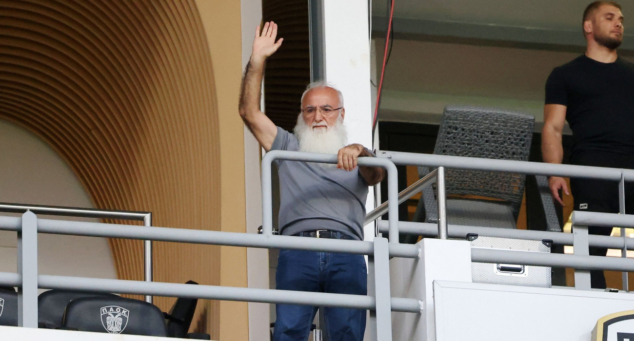 Ο Ιβάν Σαββίδης στην Τούμπα μετά από 5,5 χρόνια / Πηγή: Intime