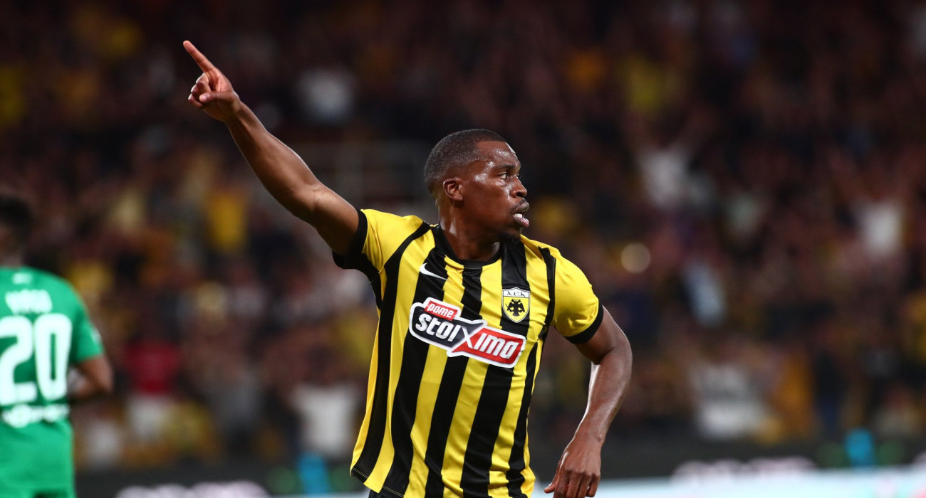 Ο Ντέρεκ Κουτέσα στο ΑΕΚ-Άρης Λεμεσού / Πηγή: Eurokinissi