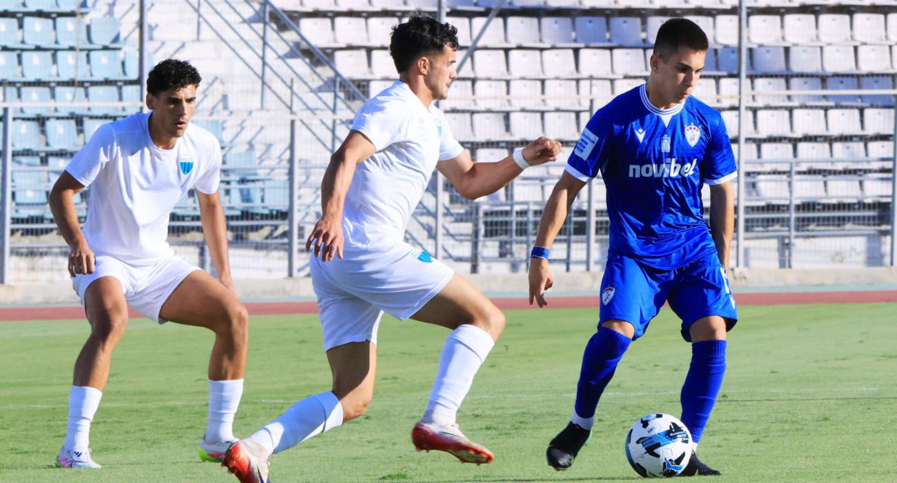 Φάση από το φιλικό Λεβαδειακός - ΑΕΛ / Πηγή: Intime