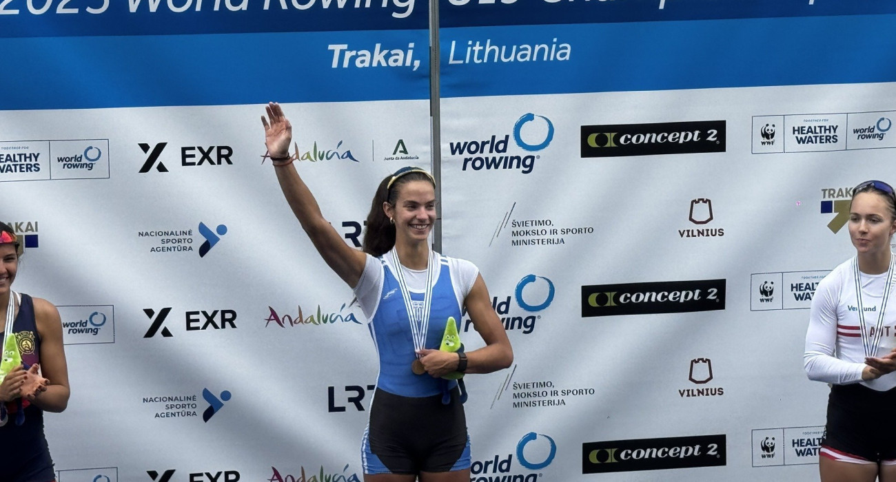 Η Βάλια Λυκομήτρου / Πηγή: Ελληνική Κωπηλατική Ομοσπονδία