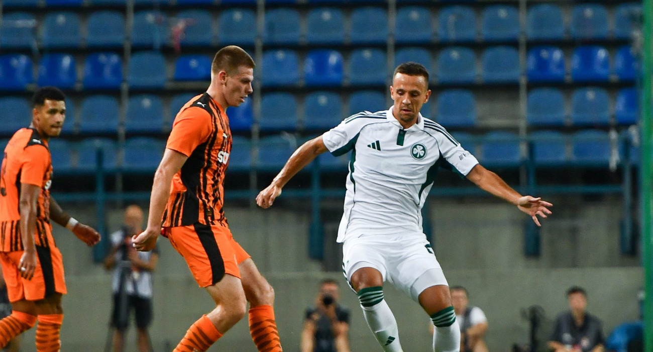 Ο Νεμάνια Μαξίμοβιτς στο παιχνίδι του Παναθηναϊκού με τη Σαχτάρ/Πηγή: Eurokinissi