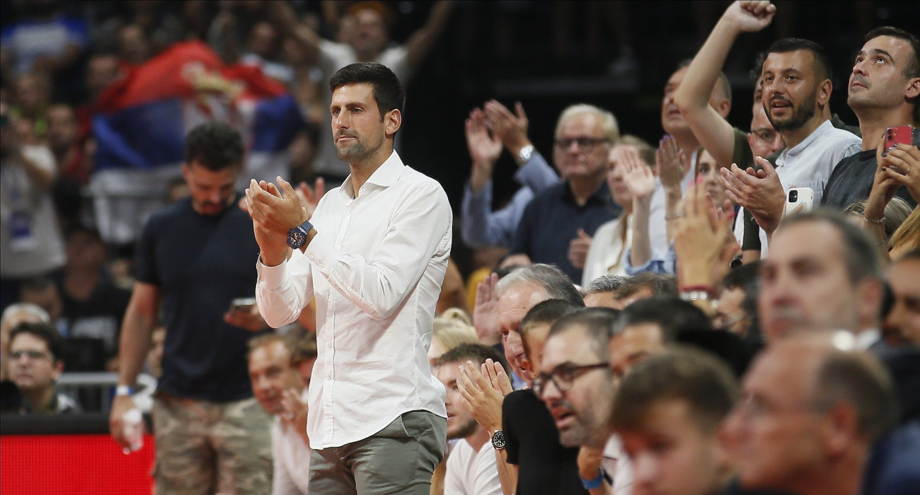 Ο Νόβακ Τζόκοβιτς / Πηγή: Eurokinissi