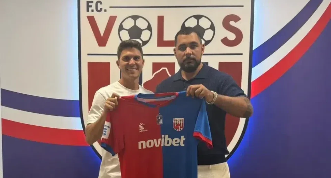 Ο Όσκαρ Πίντσι υπέγραψε στον Βόλο / Πηγή: volosfc