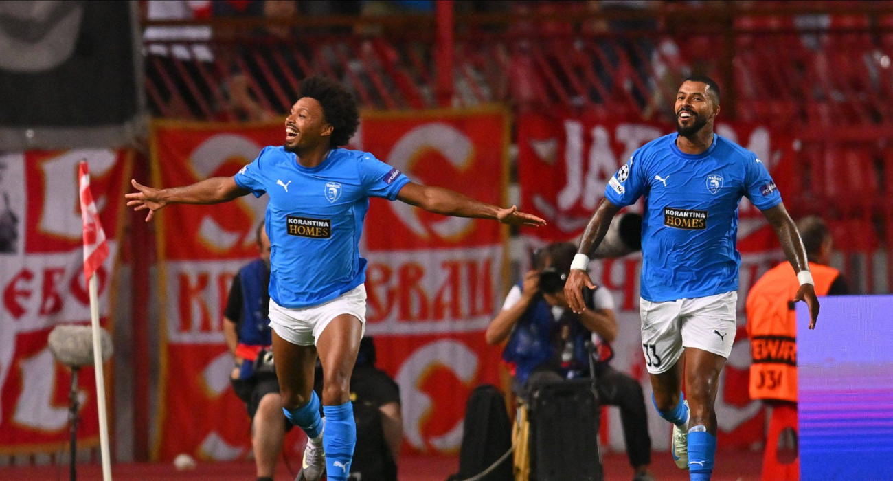 Οι πανηγυρισμοί των παικτών της Πάφου / Πηγή: Imago