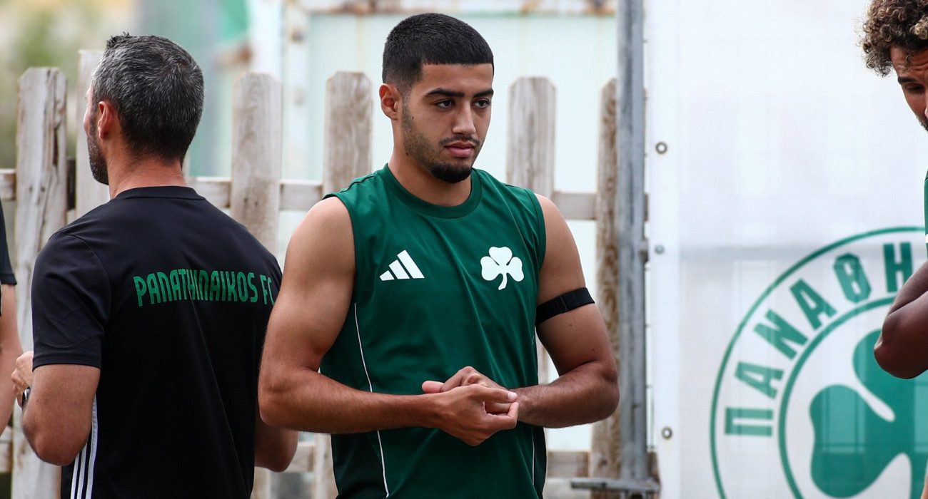 O Ανάς Ζαρουρί ετοιμάζεται για το ντεμπούτο του με τη φανέλα του Παναθηναϊκού στον πρώτο αγώνα με τη Σαχτάρ - ΠΗΓΗ: Eurokinissi