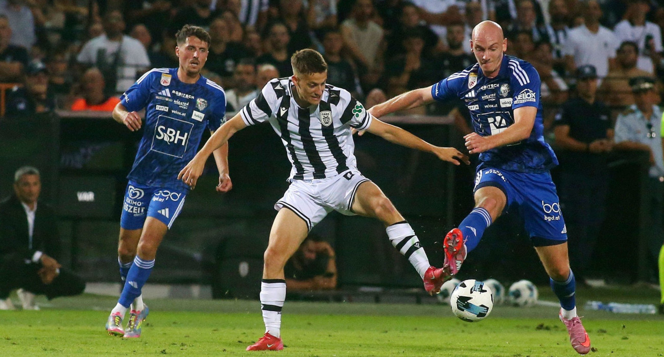 Φάση από το ματς ΠΑΟΚ - Βόλσφμπεργκερ / Πηγή: Intime