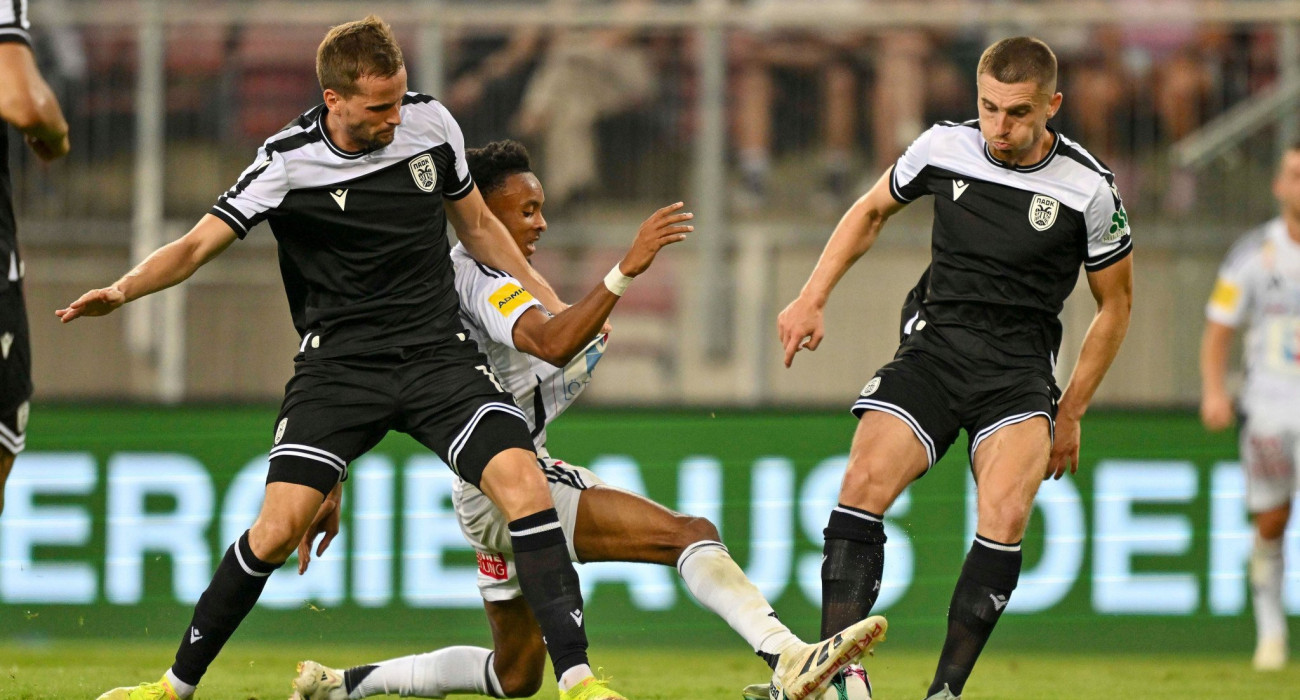 Φάση από το ματς Βόλφσμπεργκερ - ΠΑΟΚ / Πηγή: Intime