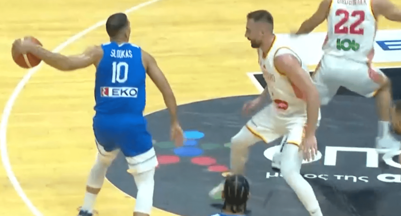 Η απίστευτη πάσα του Κώστα Σλούκα