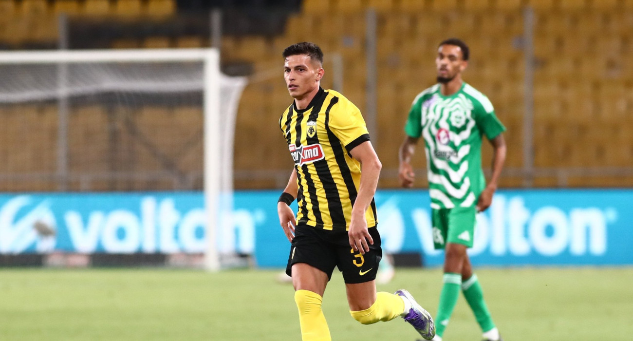 Ο Σταύρος Πήλιος στο ΑΕΚ-Άρης Λεμεσού / Πηγή: Eurokinissi