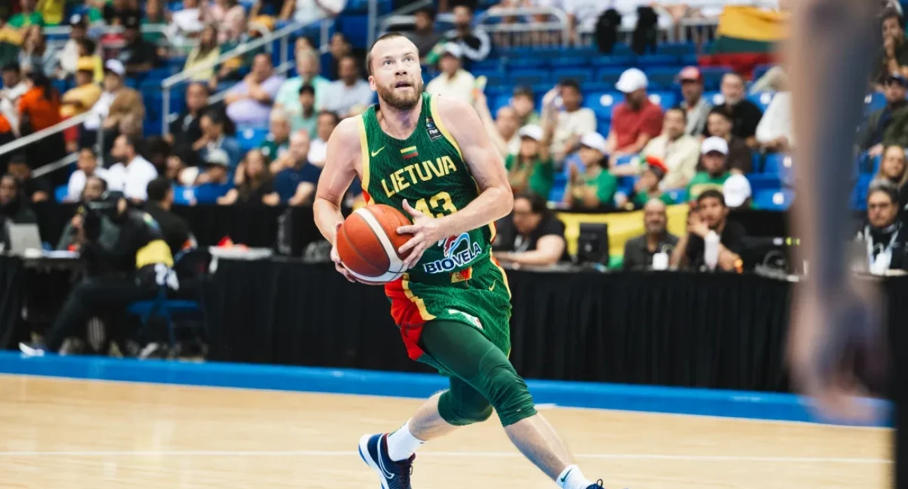 Ο Λούκας Λεκαβίτσιους - Πηγή: FIBA