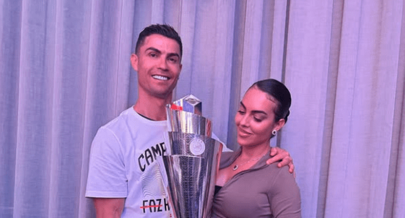 Ο Κριστιάνο Ρονάλντο μαζί με τη σύντροφο του, Χεορχίνα Ροντρίγκεζ / @georgiano