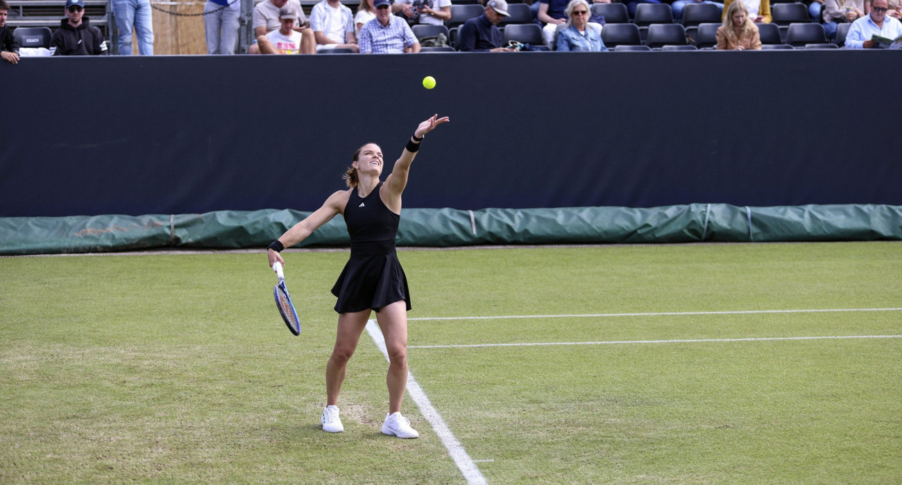 Η Μαρία Σάκκαρη στο Libema Open 2025 / Πηγή: Intime