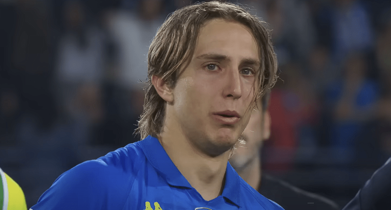 Παίκτης της Έμπολι μετά τον υποβιβασμό της ομάδας / Πηγή: Printscreen