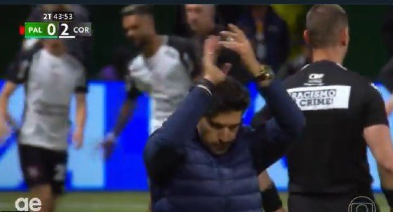 Ο προπονητής της Παλμέιρας, Αμπέλ Φερέιρα / Screenshot