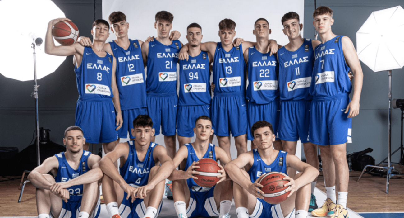 Live streaming η πρεμιέρα της Εθνικής Παίδων στο Eurobasket U16
