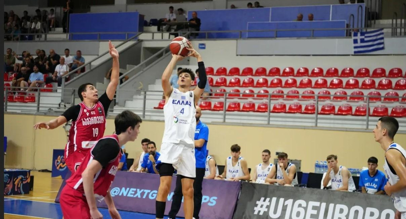 Live streaming η αναμέτρηση της Εθνικής Παίδων κόντρα στη Γερμανία για το Eurobasket U16